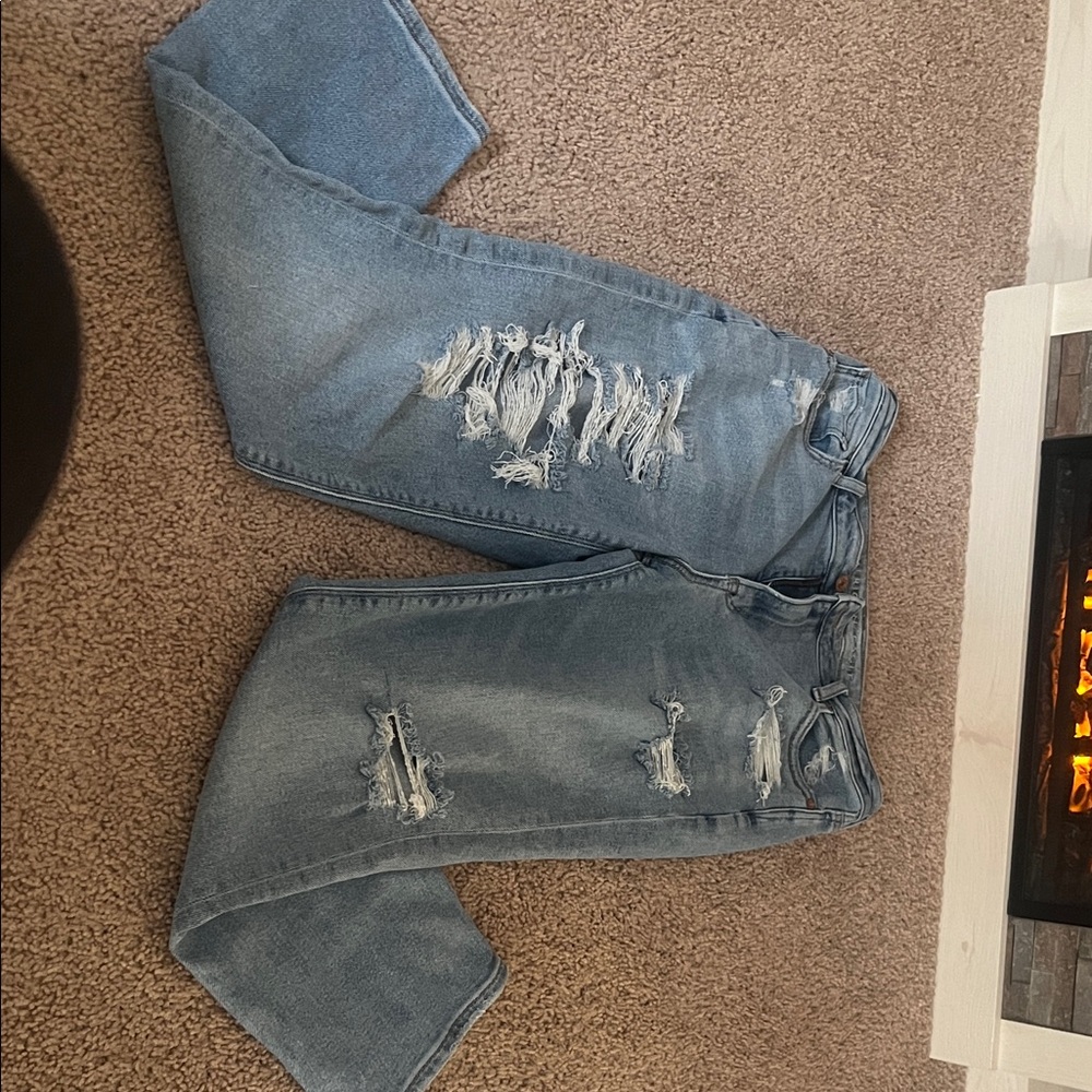 American Eagle Outfitters Light Blue Denim